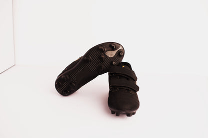 Lemon Series 1 Football Boots (With Velcro) - Black