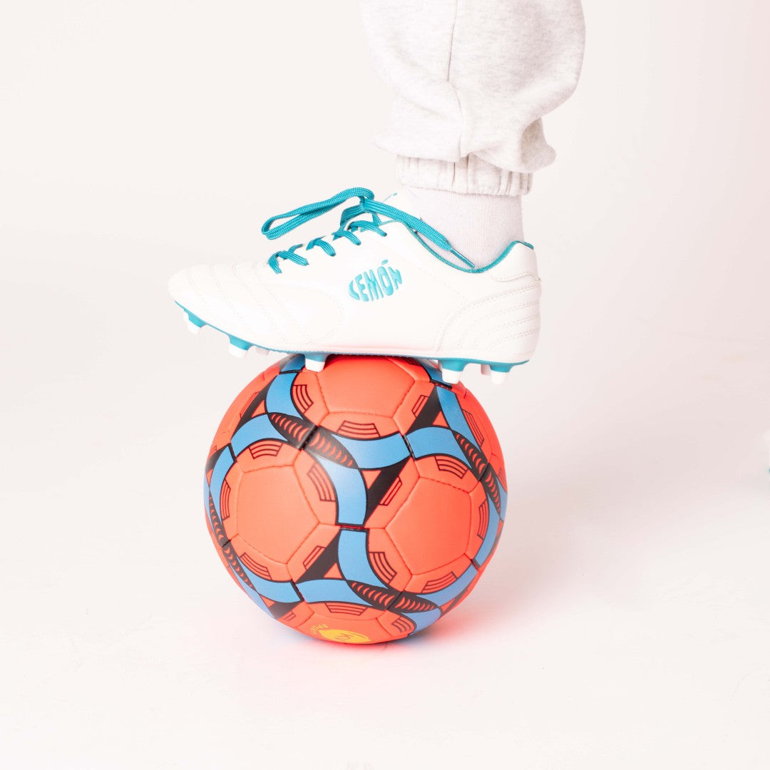 Lemon Series 1 Football boots (With Laces) - White-Green